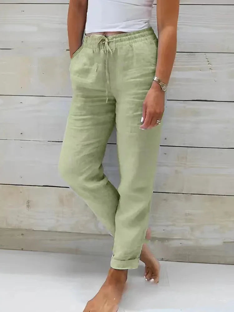 2025 Cotton Linen Summer Pants