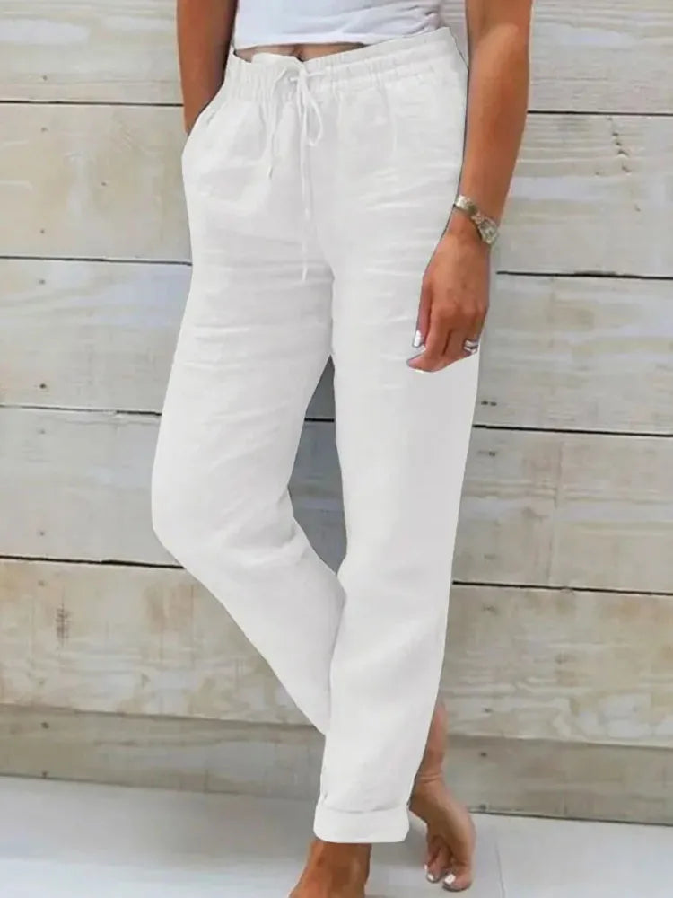 2025 Cotton Linen Summer Pants