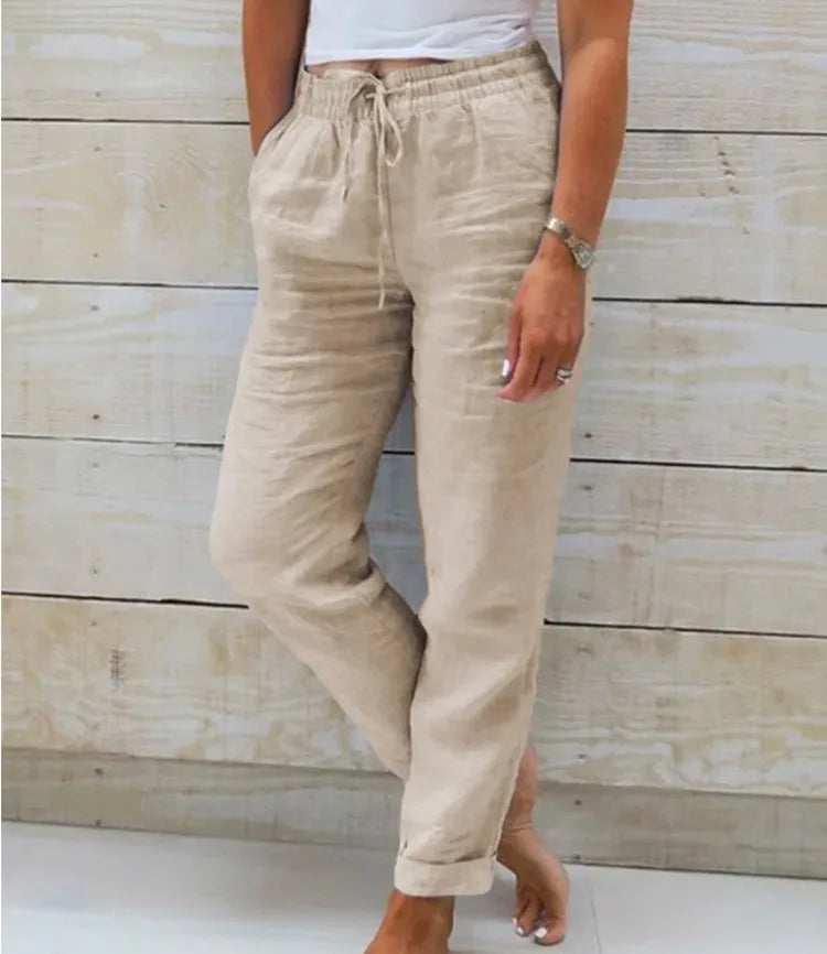 2025 Cotton Linen Summer Pants