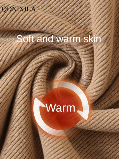 Women sweater with turtle neck