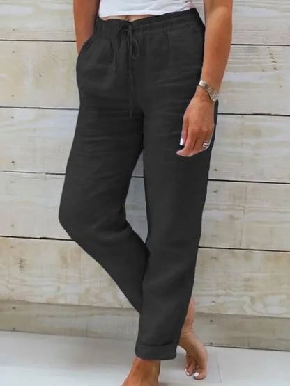 2025 Cotton Linen Summer Pants