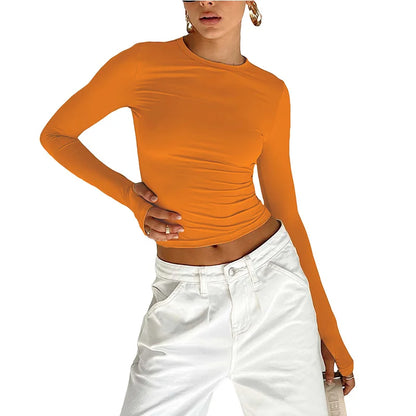 Fashion Women T-shirt Long Sleeve