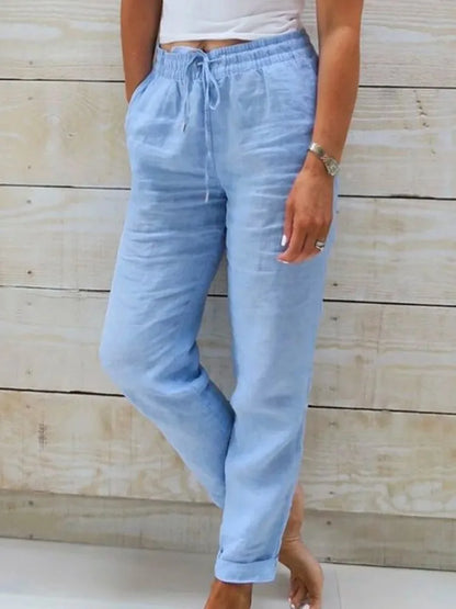 2025 Cotton Linen Summer Pants